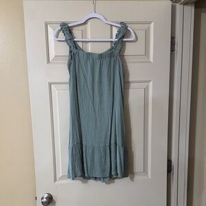 Altar'd State Teal Mini Dress